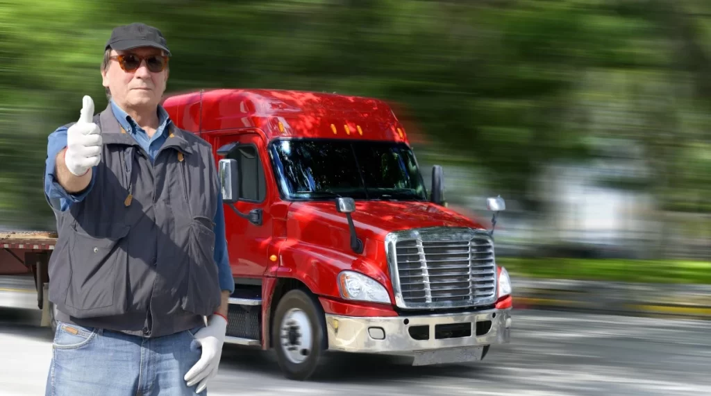 The essence of temporary work as a truck driver in the USA